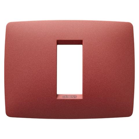 ONE 1-gang plate Ruby