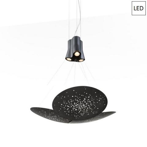Пендел 3xØ60cm LED черно желязо