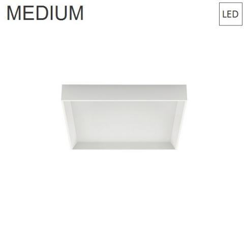 Аплик/Плафон 400x400 33W 3000K LED бял
