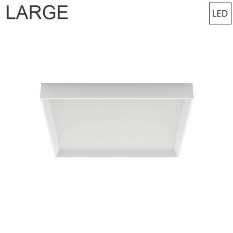 Аплик/Плафон 500x500 45W 3000K LED бял