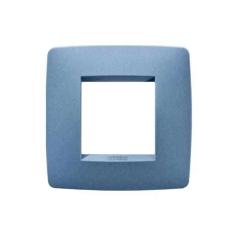 ONE International 2 gang plate - Sea Blue