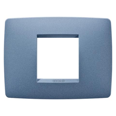 ONE 2-gang plate Sea Blue
