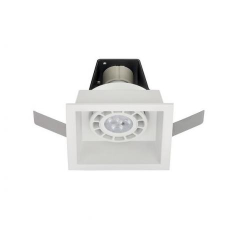 Downlight 1xGU10 89x89mm white
