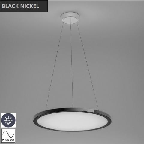 Пендел Ø668mm LED черен никел