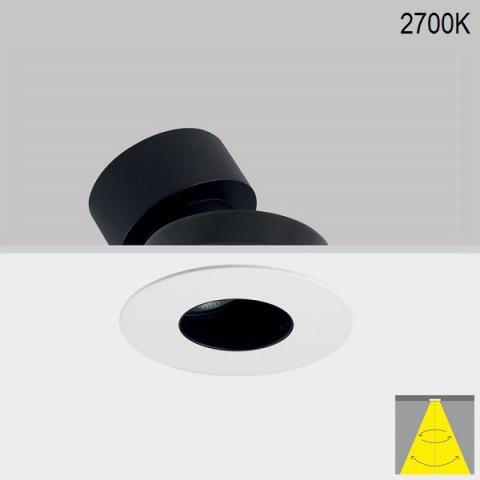 Подвижна луна Perfetto-in 90 LED 6/9/12/18W 2700K 38° IP20  