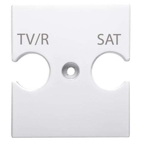 Cover for TV/R-SAT socket