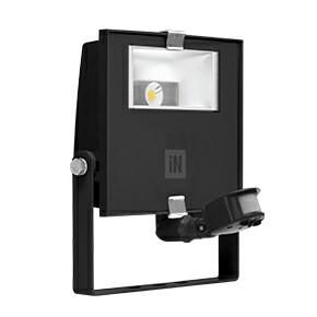 Прожектор GUELL ZERO DETEK A/WLED 15W черен, сензор за движение