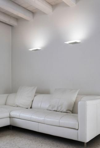 Аплик 15cm LED 7W IP40 бял