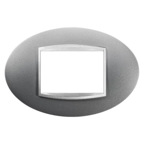 Рамка ART 3 модула - Titanium
