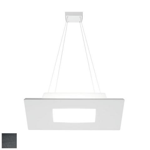 Suspension 70cm grey with cement effect