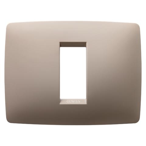 ONE 1-gang plate Hemp