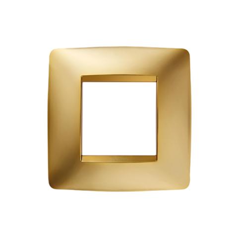 ONE International 2 gang plate - Gold