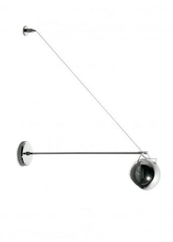 Аплик L20-45cm Ø9cm chrome