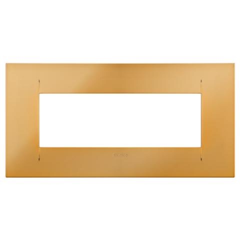 Рамка GEO 6 модула Gold