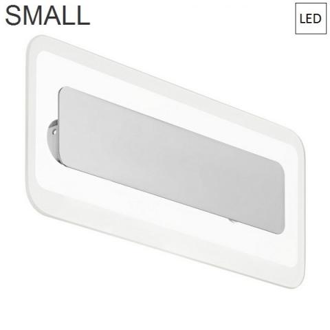 Аплик 314x135mm LED хром - прозрачен
