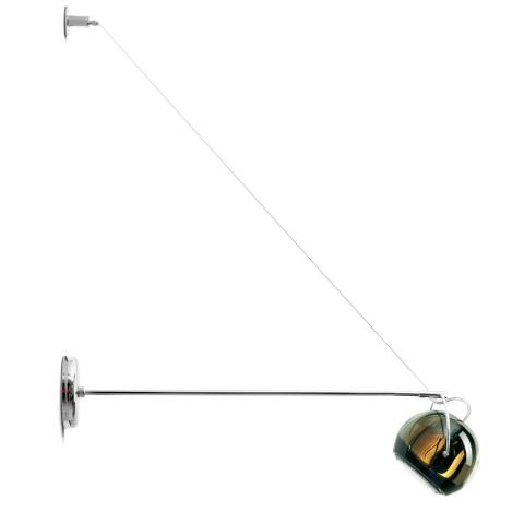 Аплик L20-45cm Ø9cm мед