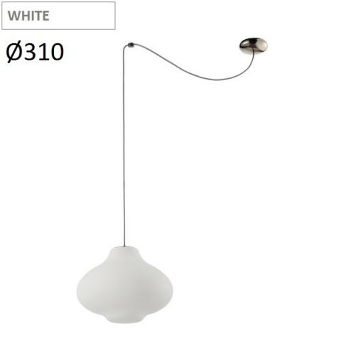 Pendant Ø310mm E27 IP20 white