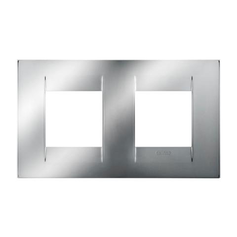 Рамка GEO International 2+2 хоризонтална - Chrome