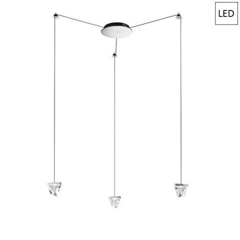 Пендел 3x4.3W LED алуминий