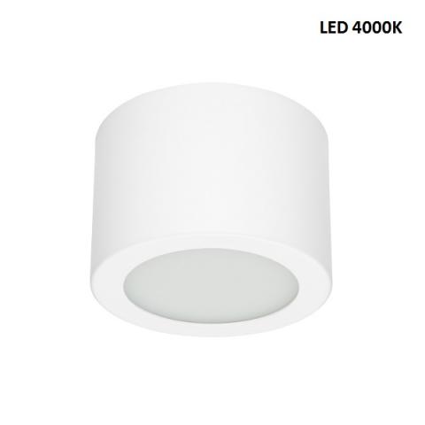 Плафон S - LED 7W 4000K - бял