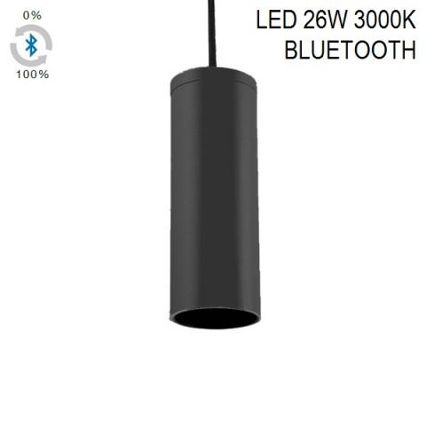 Пендел PERFETTO COMPACT-S LED 26W 3000K BLUETOOTH черен