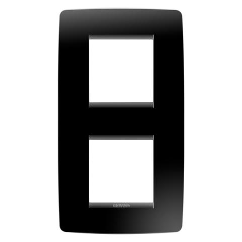Рамка ONE International 2+2 вертикална - Toner Black