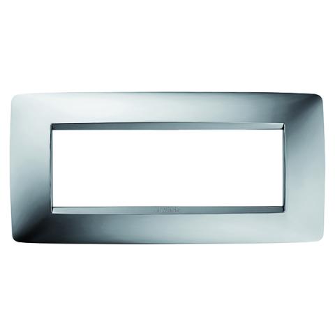 ONE 6-gang plate Chrome