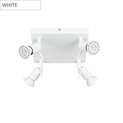 Ceiling lamp 4xGU10 white