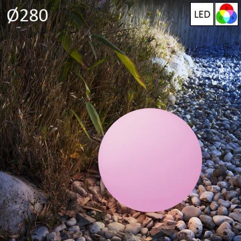 Градински осветител Ø280 LED RGB IP65