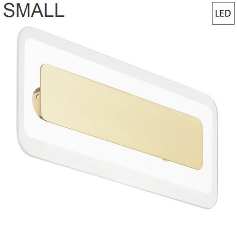 Аплик 314x135mm LED златист - прозрачен