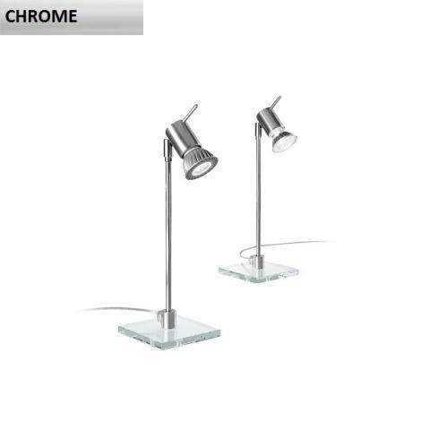 Table lamp 1xGU10 chrome