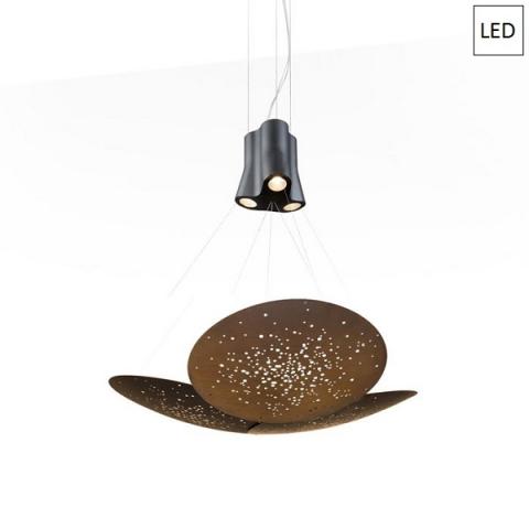 Пендел 3xØ60cm LED рустик