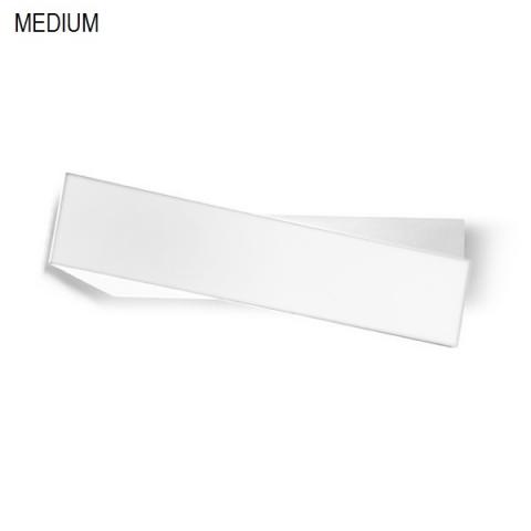 Аплик 43cm бял
