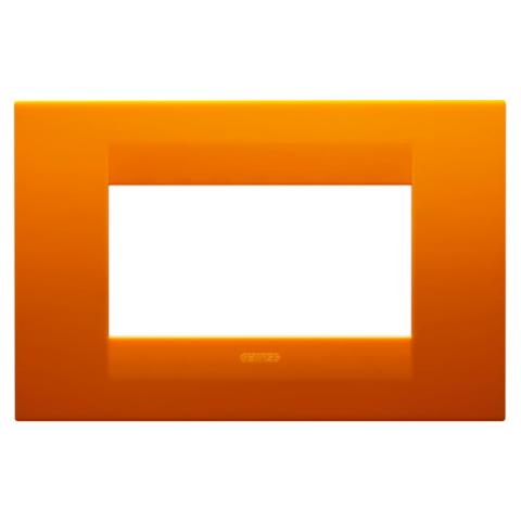 Рамка GEO 4 модула Opal Orange