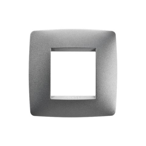 ONE International 2 gang plate - Titanium