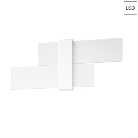 Аплик 208X480 12W 3000K LED бял