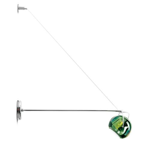 Аплик L20-45cm Ø9cm зелен