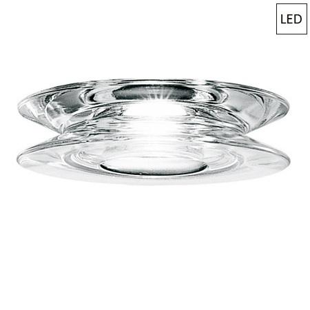 Луна Ø14cm LED прозрачна